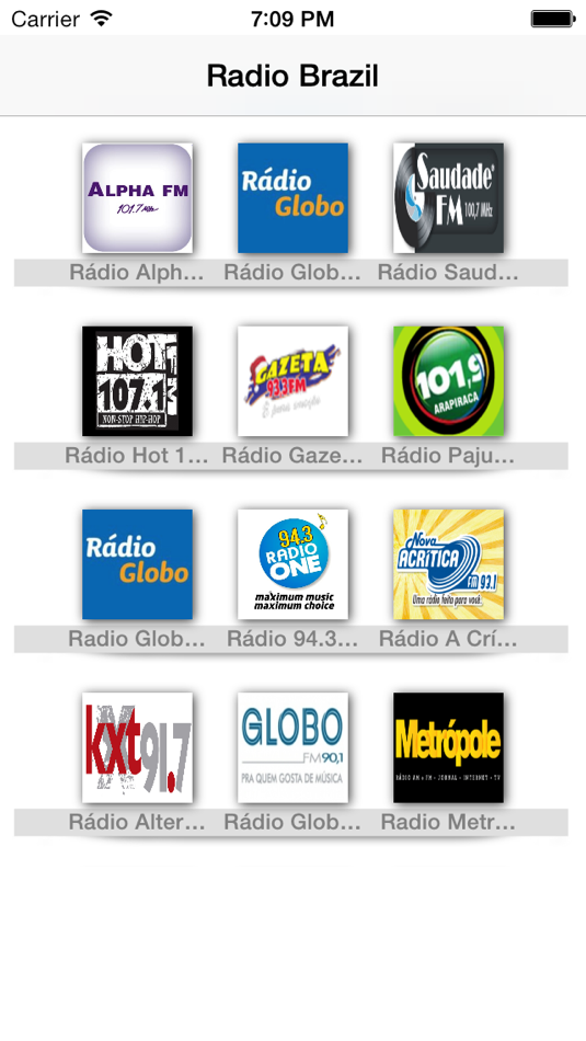 Meu Rádios Brasil: Brasileira Todos os rádios no mesmo app! Felicidades rádio;) - 2.0 - (iOS)