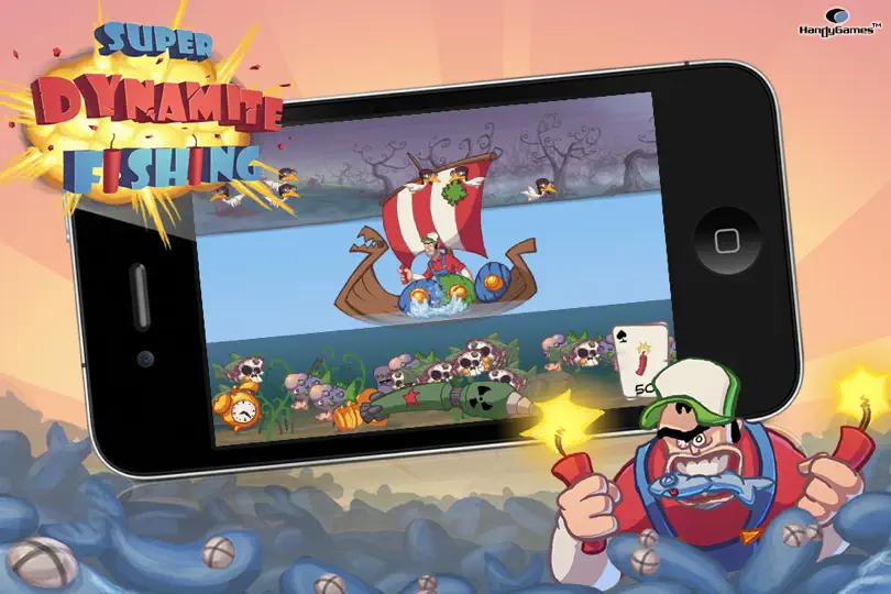 Super Dynamite Fishing iPhone Screenshot 4