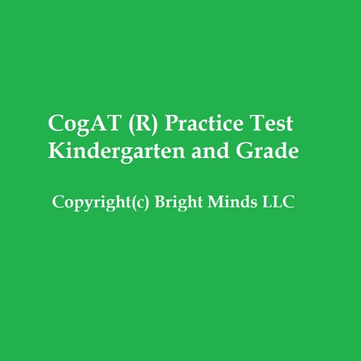 cogat practice test kindergarten and grade 1