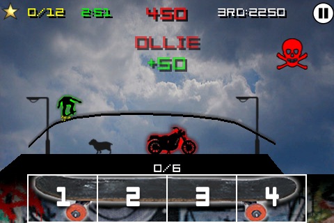 Atomic Shadow Skater Lite screenshot 3