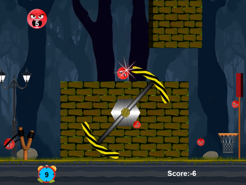 Screenshot #5 pour Angry Red Ball