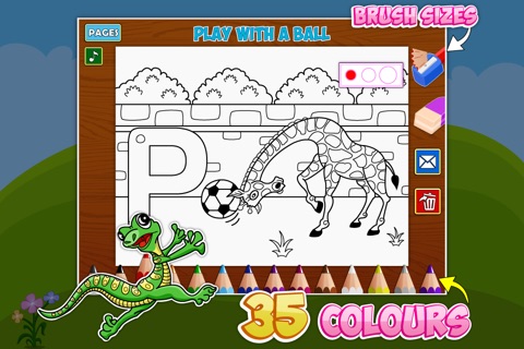 Active Kids Coloring Book screenshot 3