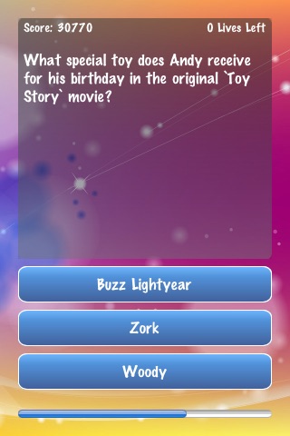 Disney Quiz screenshot 2