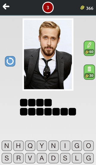 actor quiz - whats the movie celebrity, new fun puzzle iphone screenshot 3