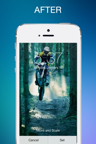 Perfect Wallpapers - Resize and fix stretched wallpapers on iOS7 screenshot 2