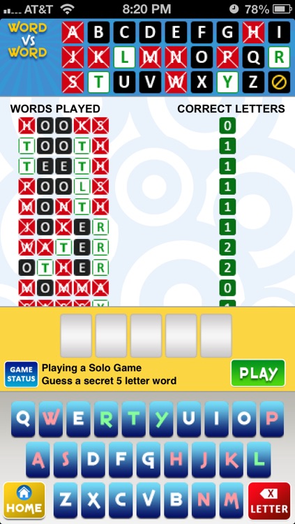 Word vs Word
