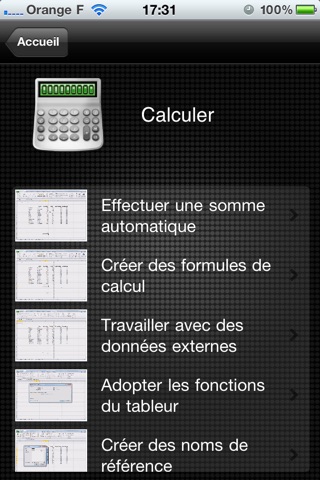 Formation complète à Microsoft® Excel 2010 screenshot 2