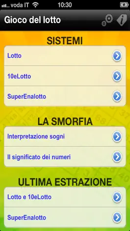 Game screenshot Gioco del lotto apk