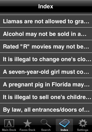 Amazing and Weird State Laws (Free!) screenshot 4