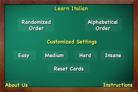 Learn Italian - Flash Cards screenshot 2