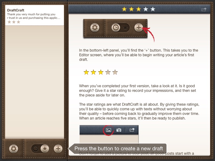 DraftCraft: Simple Blogging in WordPress, Blogger, Tumblr and LiveJournal. HTML - Free.