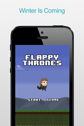 Flappy Thrones Game - Ice Bird of Fire Free Tap screenshot 2