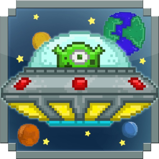 Bumpy UFO - An Alien Adventure Abducting Cows Icon