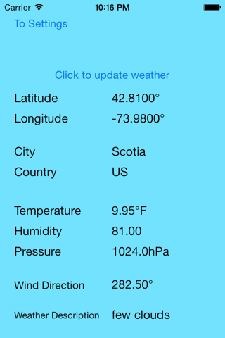 Weather Reader screenshot 4