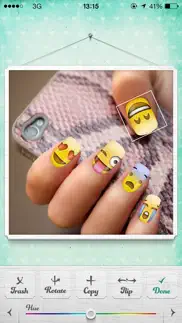 nails camera - nail art stickers for instagram, tumblr, pinterest and facebook photos iphone screenshot 3
