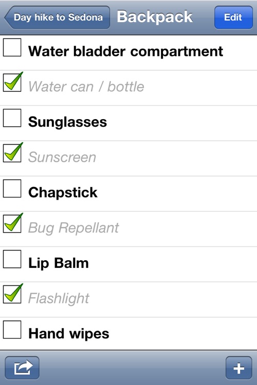Hiking Checklist