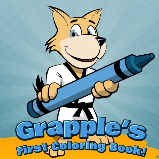 Grapple's First Coloring Book iOS App