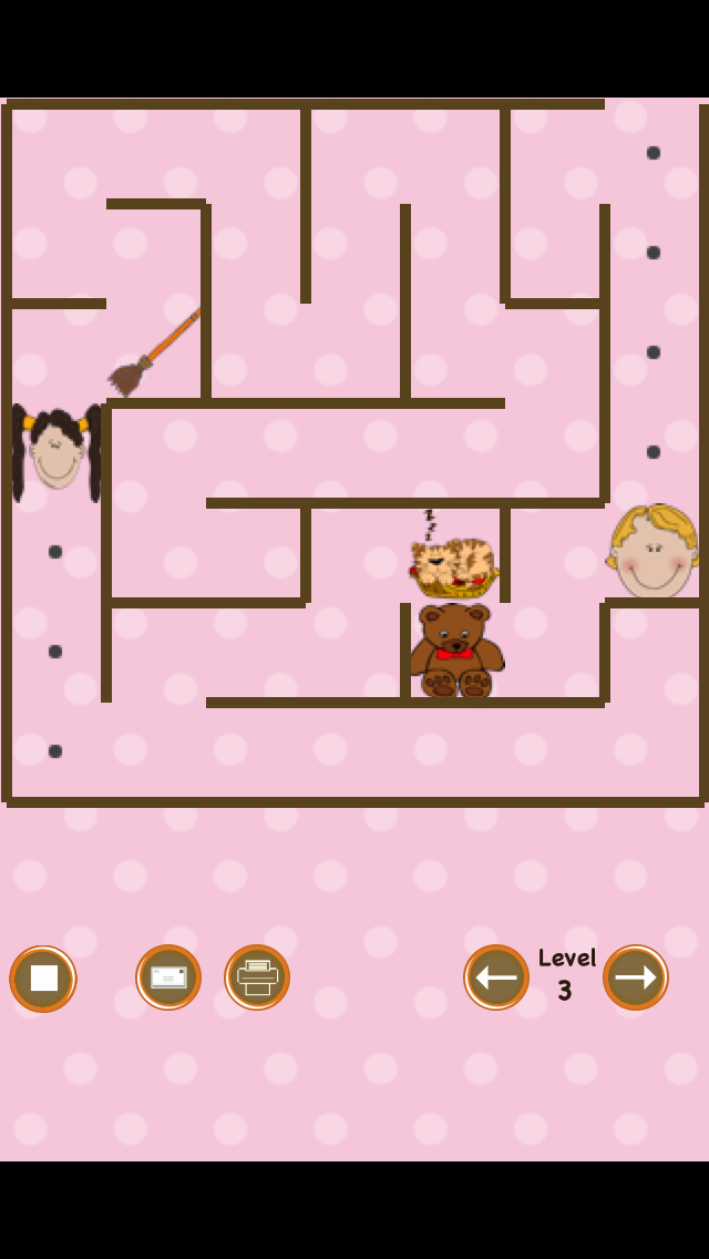 Screenshot #2 pour Labyrinthe d'ours en peluche (soeur vs frère)