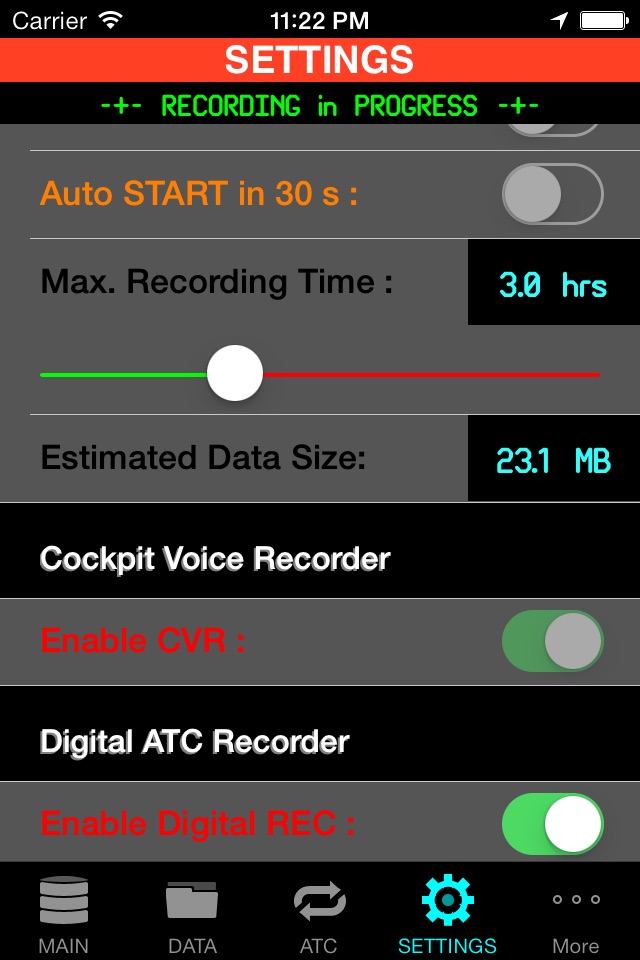 Flight Data Recorder Mobile screenshot 4