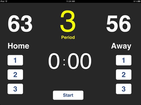Live Basketball Scoreboard HD screenshot 3