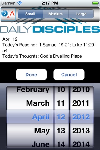 Daily Disciples Devotions screenshot 3