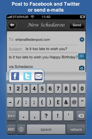 Schedaroo Lite screenshot 3