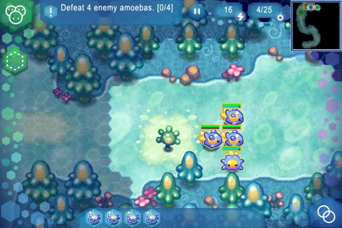 Amoebattle screenshot 2