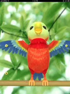 Talking Polly the Parrot HD Free screenshot #3 for iPad