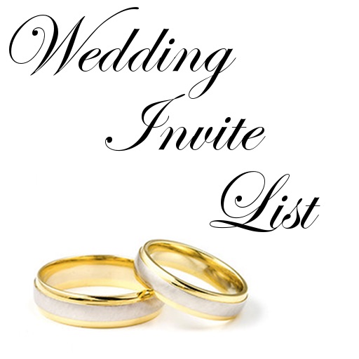Wedding Invitation List iOS App