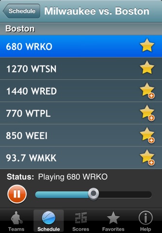 Pro Hoops Radio & Live Scores screenshot 4