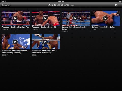 Screenshot #6 pour Top Rank TV