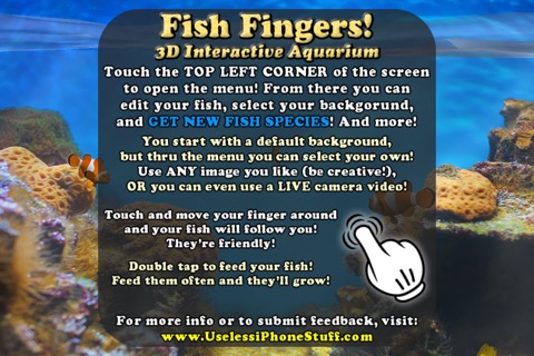 Fish Fingers! 3D Interactive Aquariumのおすすめ画像5