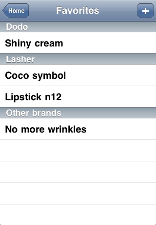Cosmetifique (Manage your cosmetics and check INCI: ingredient's quality) screenshot-3