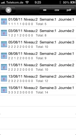 Capture d'écran de Tractions 20+ Lite sur iPhone 5