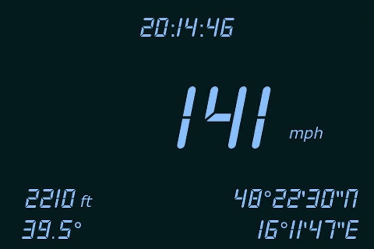 V-Cockpit GPS Lite - All in one (Compass, Altimeter, Speedometer, HUD, ...) screenshot-3