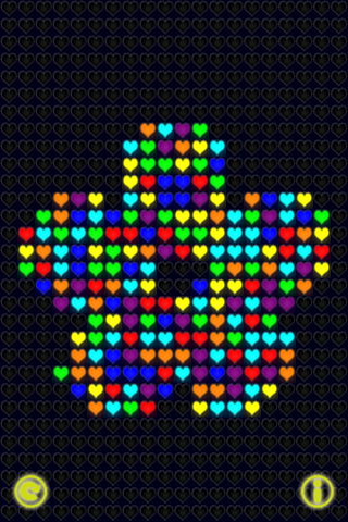 Glow Neon Heart Lights screenshot 3