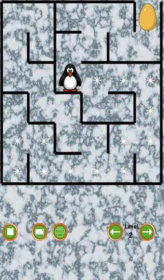 Screenshot #3 pour Manchot Labyrinthe (chercher l'œuf)
