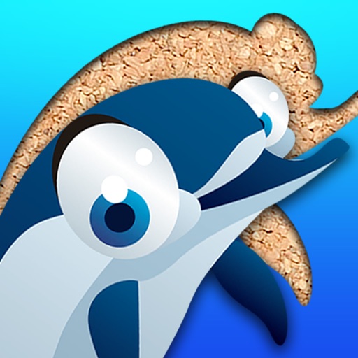 Sealife Cartoon Jigsaw Puzzle Icon