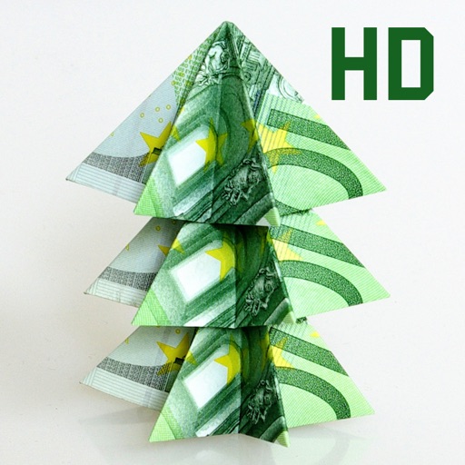 Money Origami HD - Learn how to fold money icon