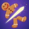 Gingerbread Man Cookie Slicer game - slash and slice these ginger men cookies like a slicing ninja!