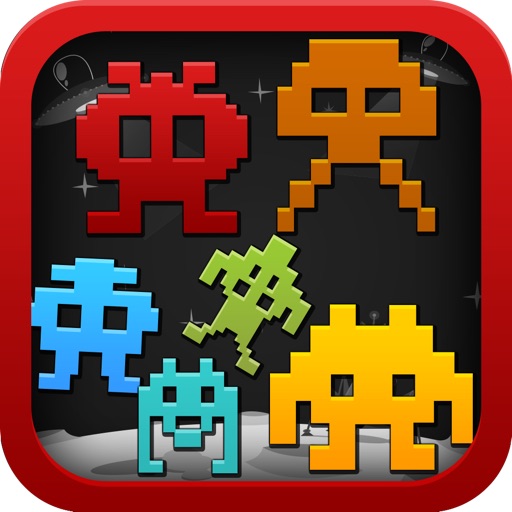 Aliens Squared Cube Stacking Game - PRO iOS App