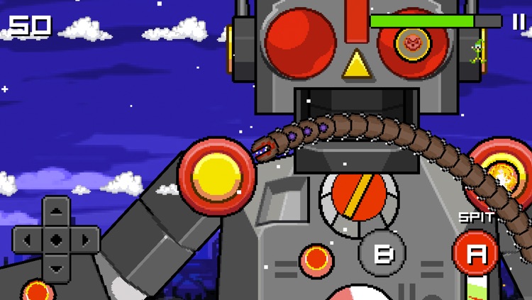 Super Mega Worm Vs Santa 2 screenshot-4