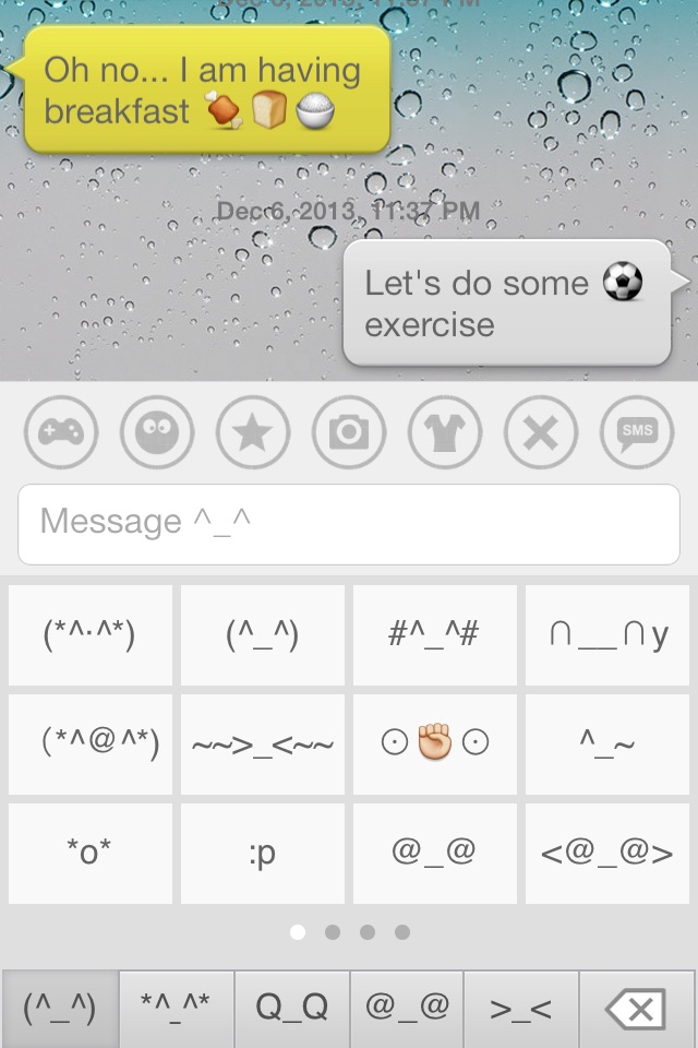 Dream Emoji 2 – talk with emoticon smiley face in emoji keyboard ^_^ screenshot 3