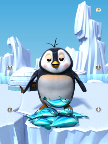 Talking Gwen the Penguin Lite HD screenshot 2