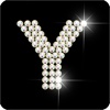 Diamond letter Y