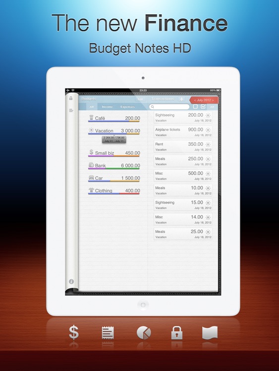 Budget Notes HD for Home Budget
