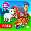 Amazing Farm Baby Animals Puzzle game for Toddlers to Kindergarten