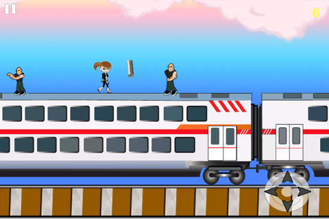 Agent Blonde Kicks Booty - Train Escape Battle Game screenshot 4