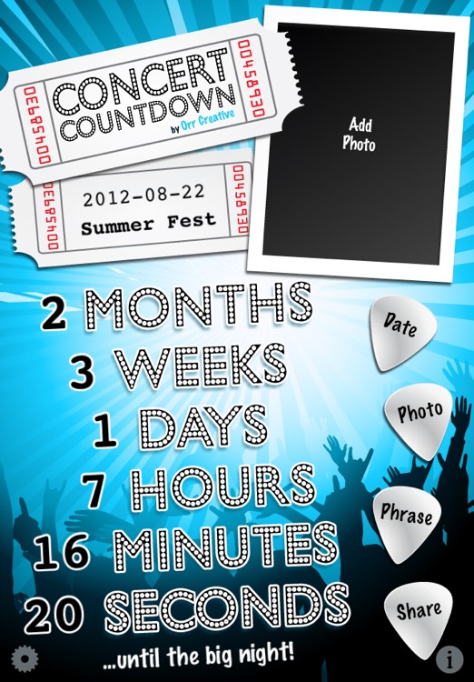 Concert Countdown
