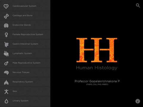 Human Histology by Professor Gopalakrishnakone screenshot 2